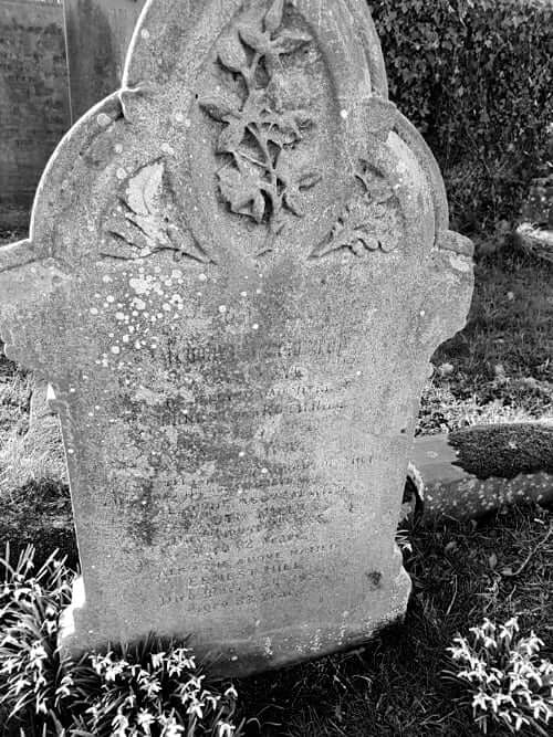 Ernest Hill Headstone