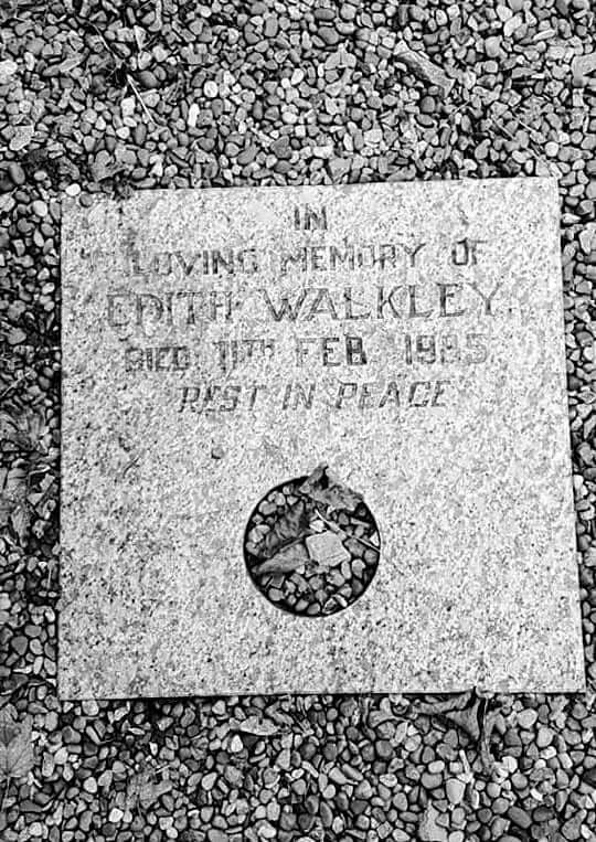 Edith Hunt memorial