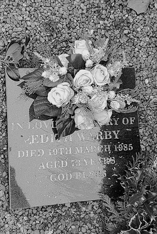 Edith Warby memorial
