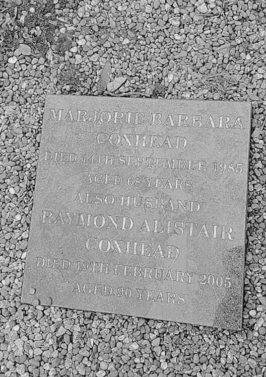 Raymond Coxhead memorial