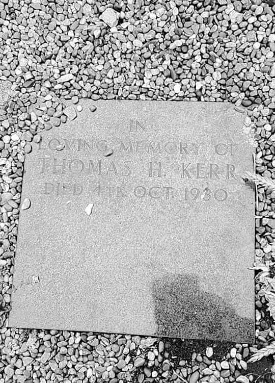 Thomas Kerr memorial