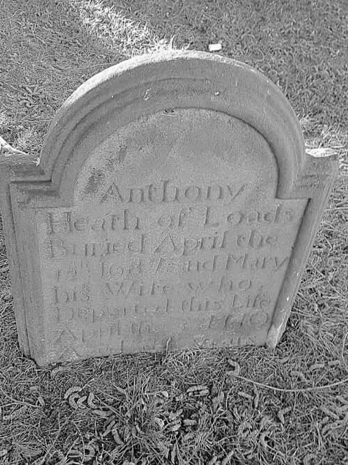 Anthony Heath Headstone