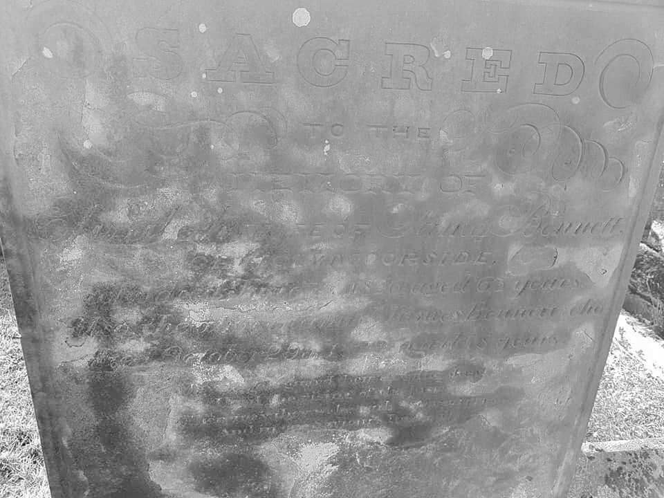 James Bennett Headstone