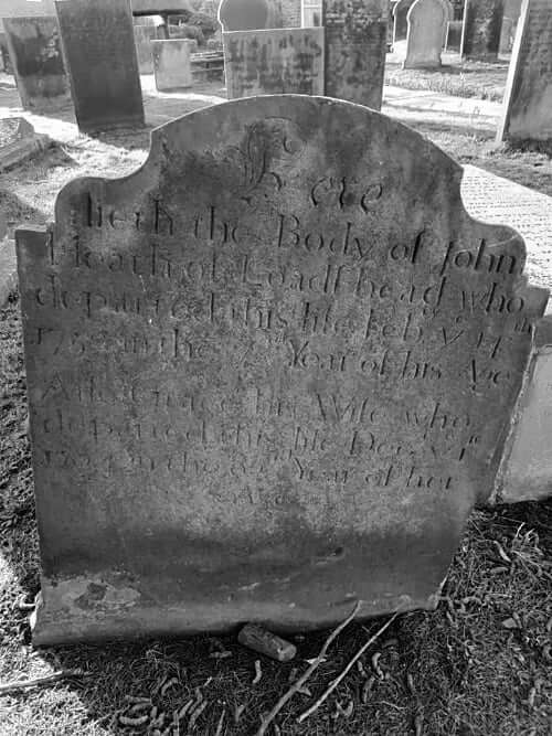 John Heath Headstone