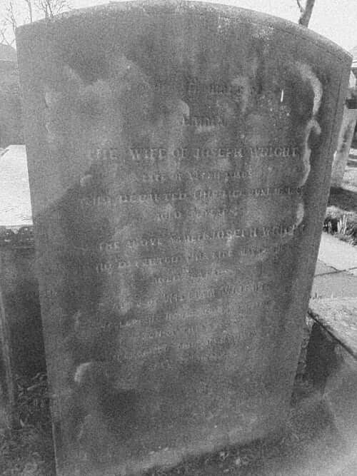 Joseph Wright Headstone