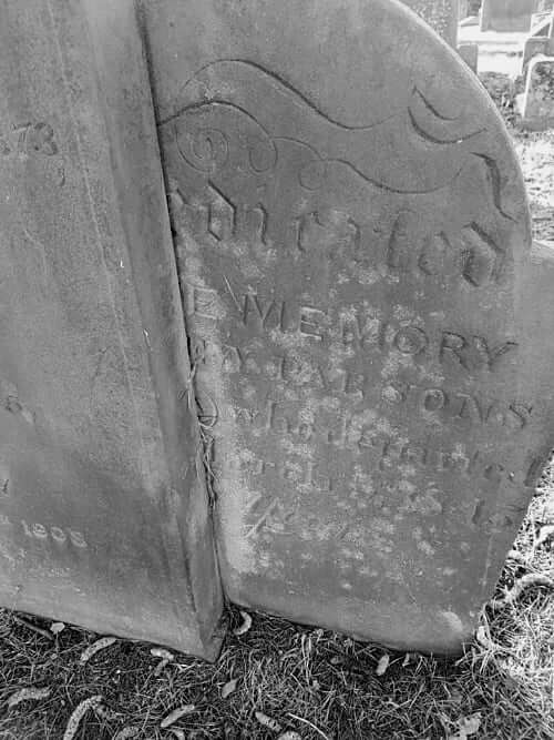 Mathew Parsons headstone