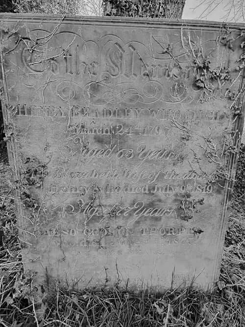 Henry Bradley headstone