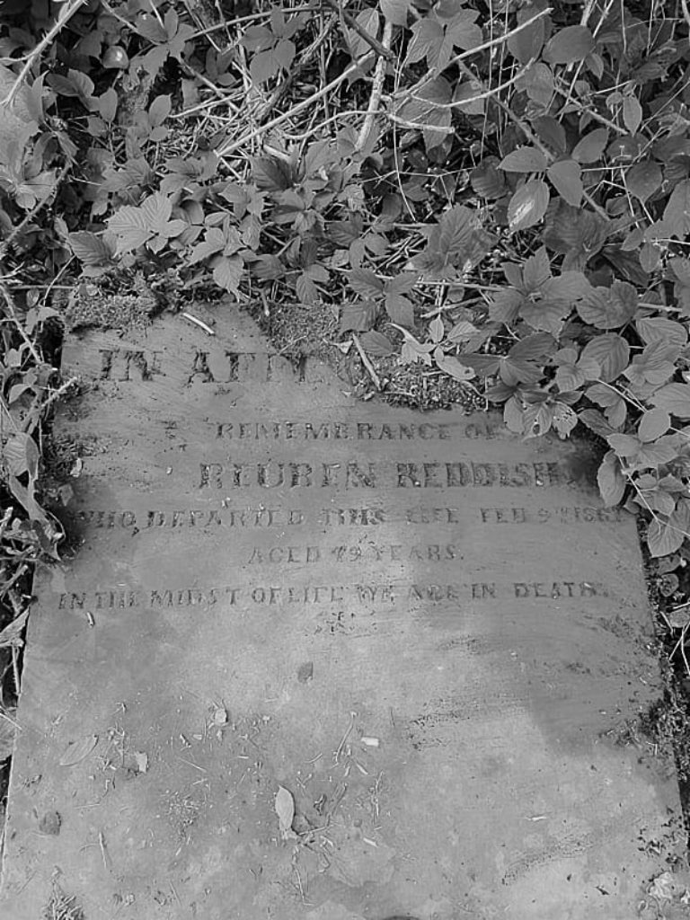 Rueben Reddish headstone