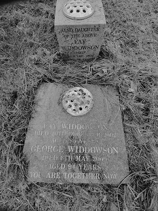 George Widdowson memorial