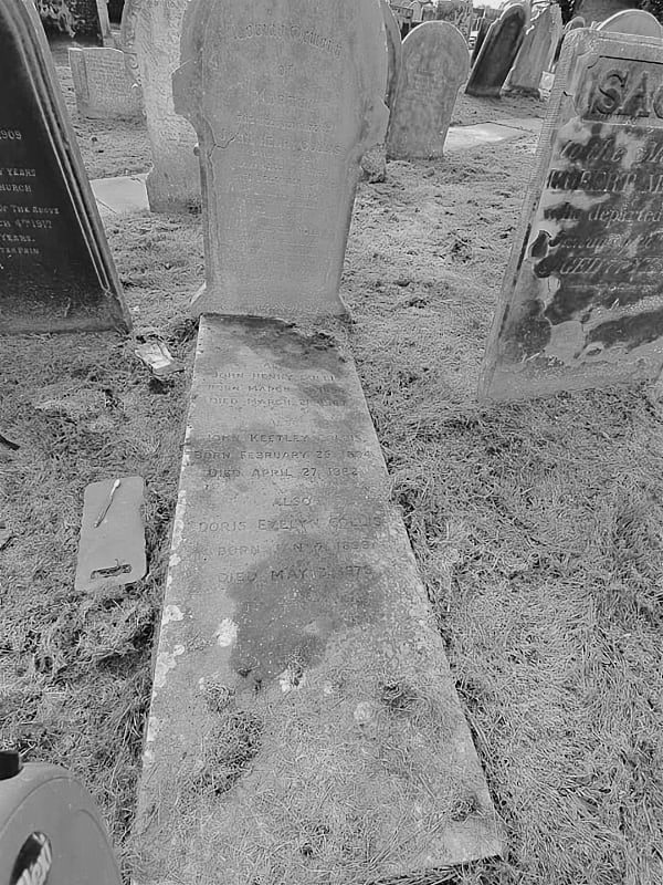 John Collis headstone
