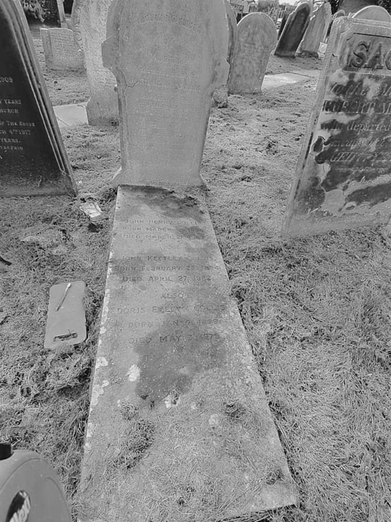 John Collis headstone