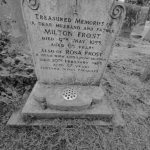 Milton Frost headstone